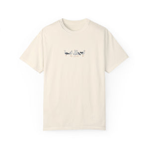 Seagulls On The Beach Unisex Men's and Women's Beach T-Shirt