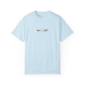 Seagulls On The Beach Unisex Men's and Women's Beach T-Shirt