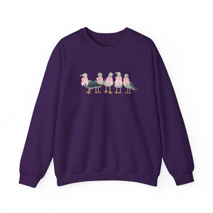 Seagulls on the Beach Women's Unisex Sized Beach Sweatshirt