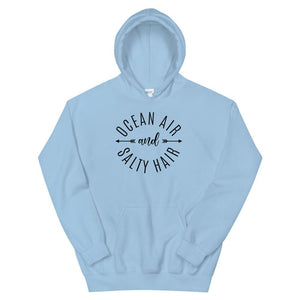 Ocean Air & Salty Hair Women's Beach Hoodie