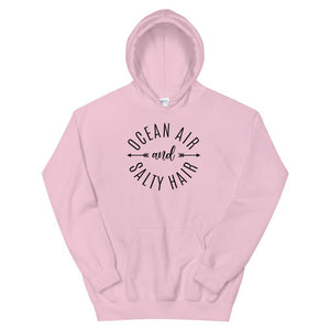 Ocean Air & Salty Hair Women's Beach Hoodie