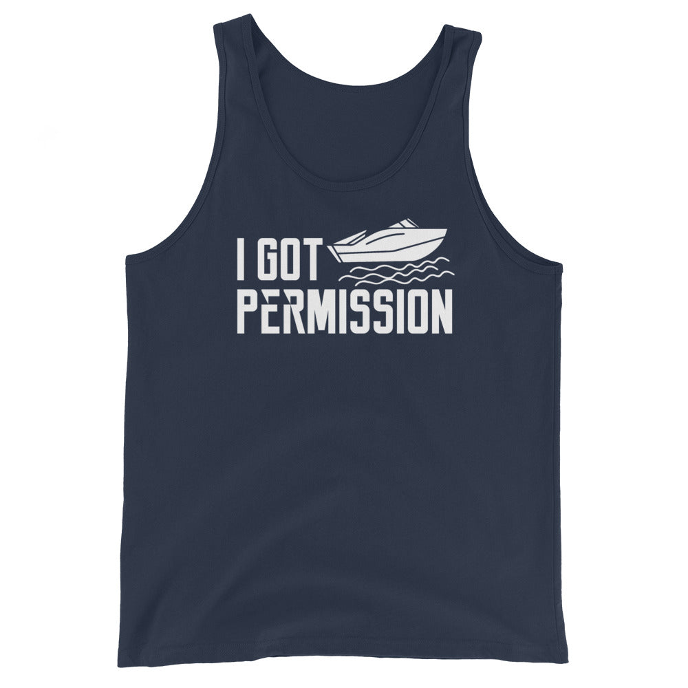 I Got Permission Men's Beach Tank Top - Super Beachy