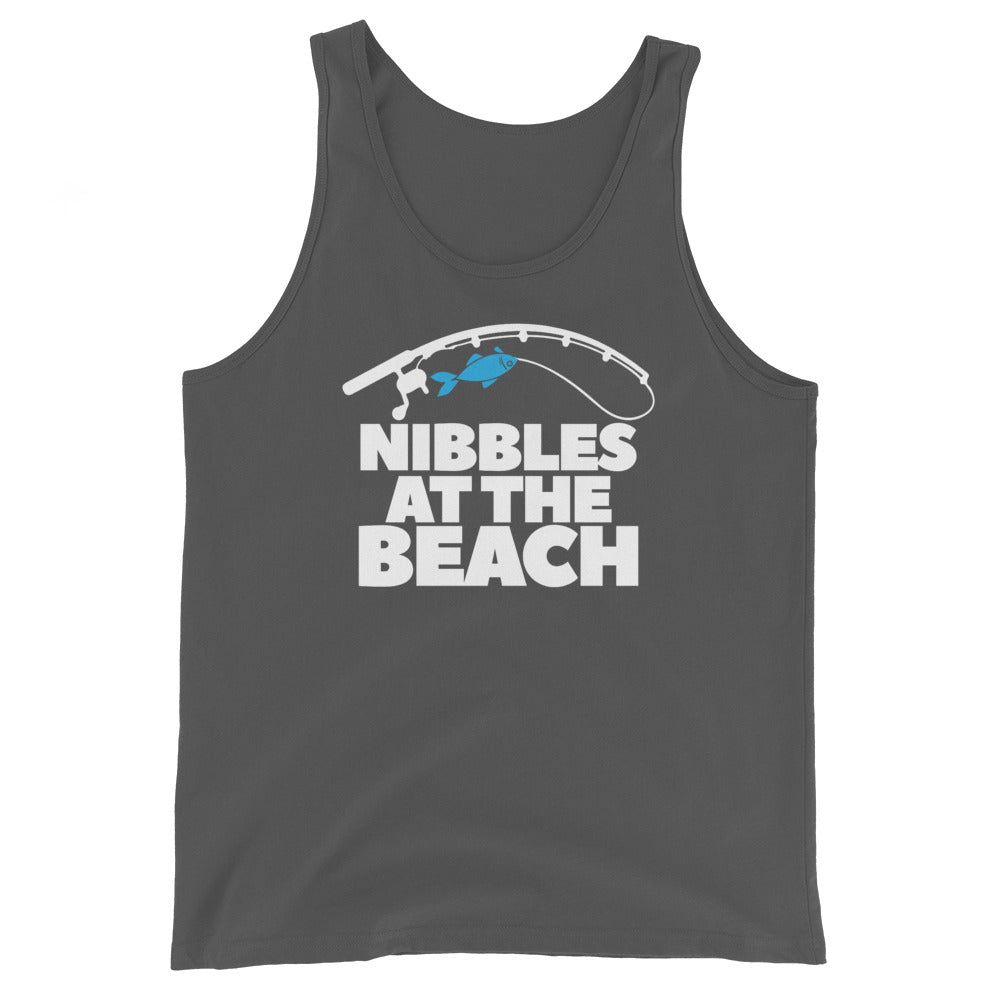 Nibbles At The Beach Men's Beach Tank Top - Super Beachy LLC