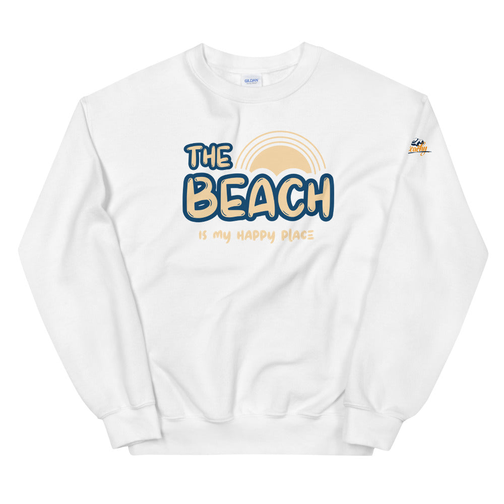 The beach is my happy sales place sweatshirt