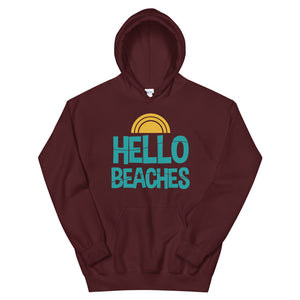 HELLO BEACHES WOMEN'S BEACH HOODIE2