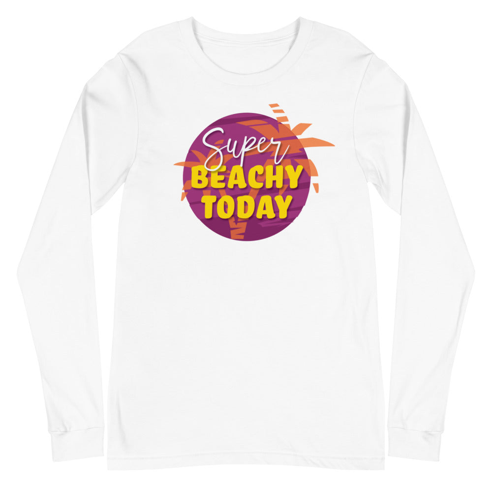 Super Beachy Today Men's Long Sleeve Beach Shirt XL
